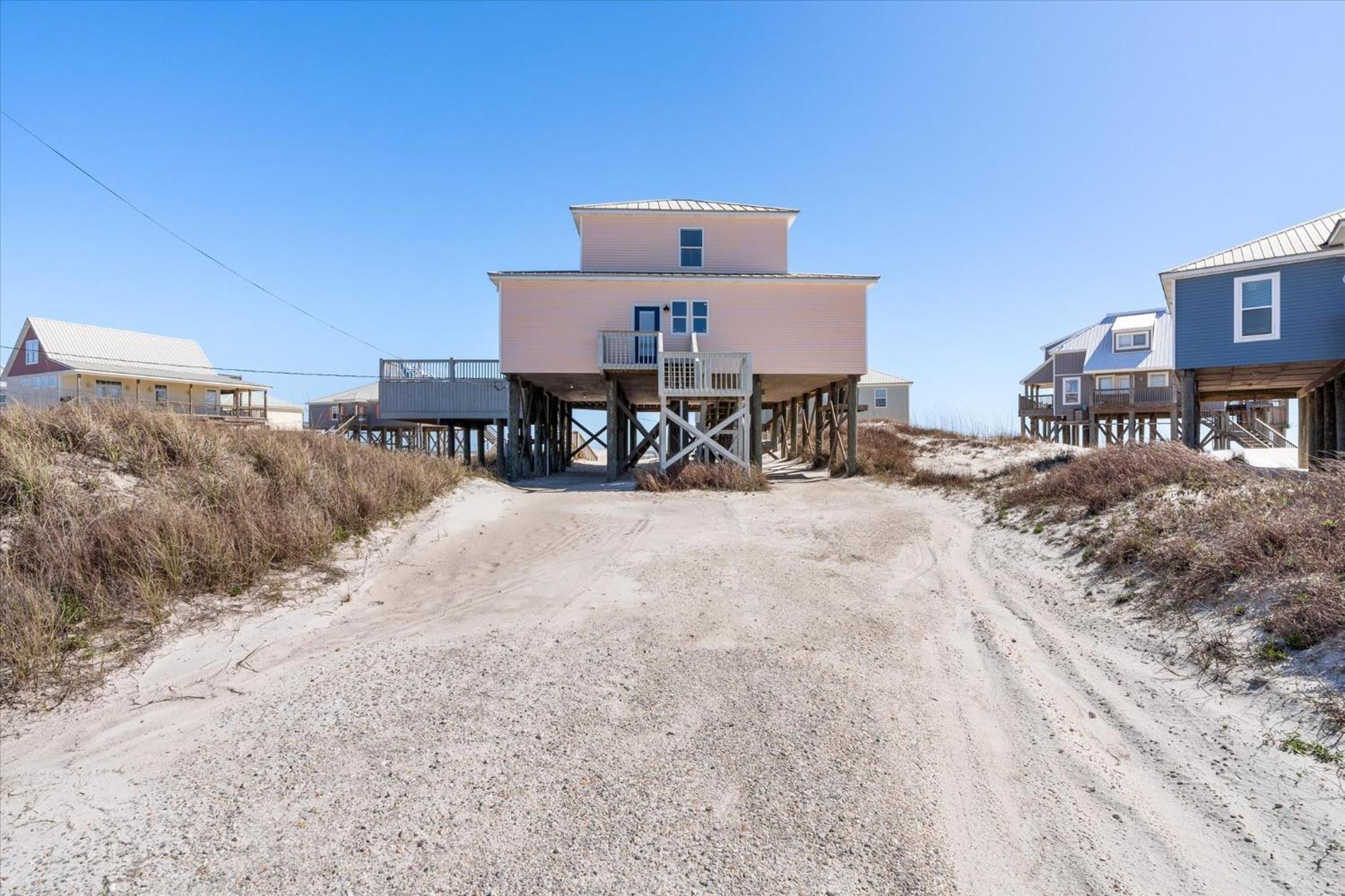 Wave Louder - Gulf View Beach House With New Private Heated Pool! Pet Friendly! Home Dauphin Island Kültér fotó